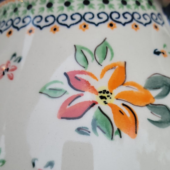 Polish Pottery Pitcher - Picture 7 of 7